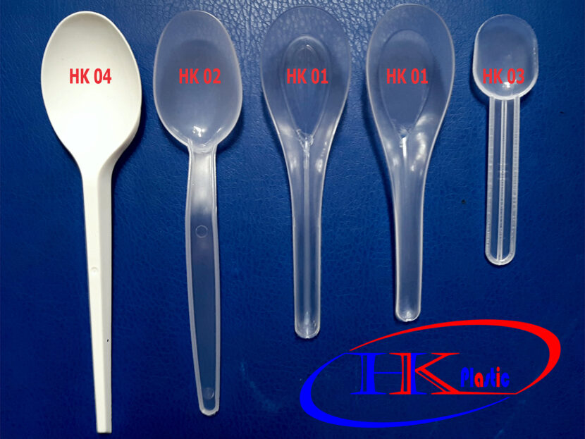 Muỗng nhựa thìa nhựa dao dĩa nhựa dùng một lần